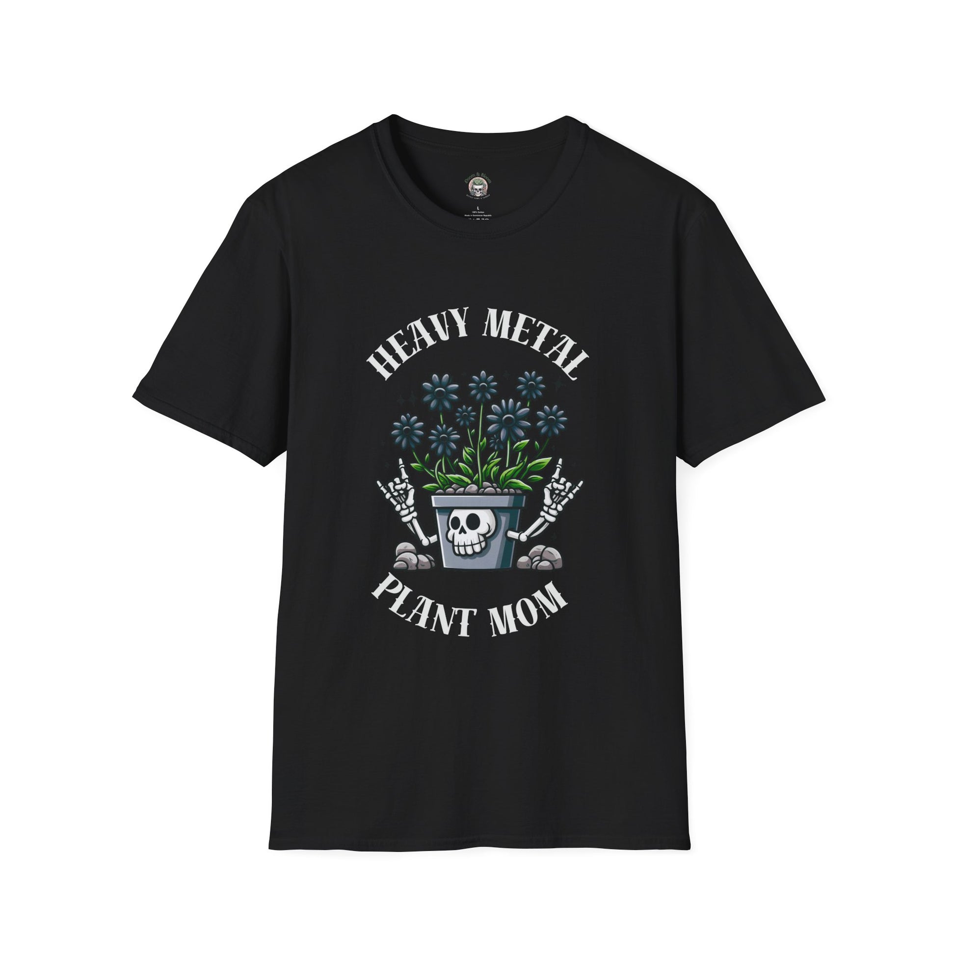 Heavy Metal Plant Mom Unisex Soft style T-Shirt