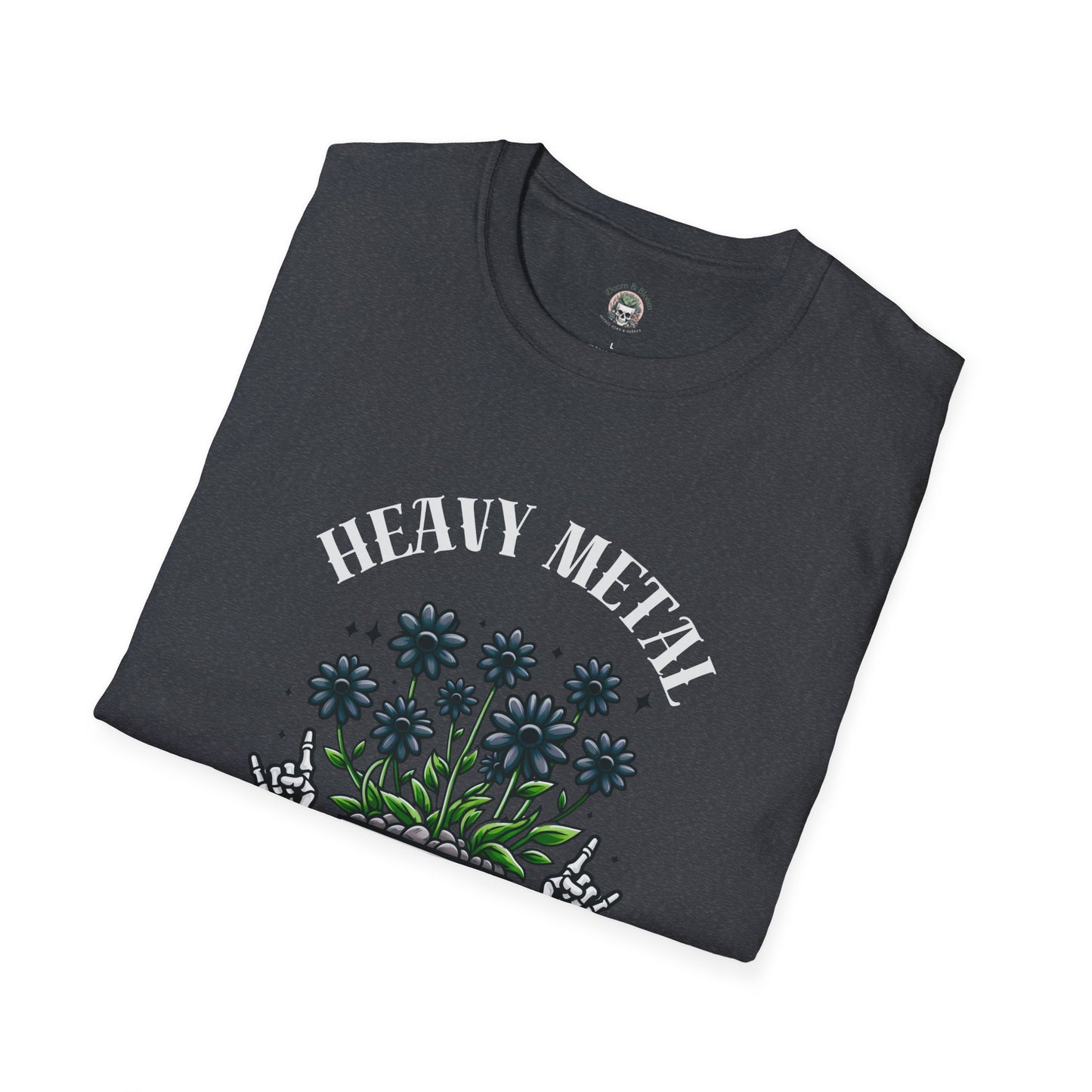 Heavy Metal Plant Dad Unisex Softstyle T-Shirt