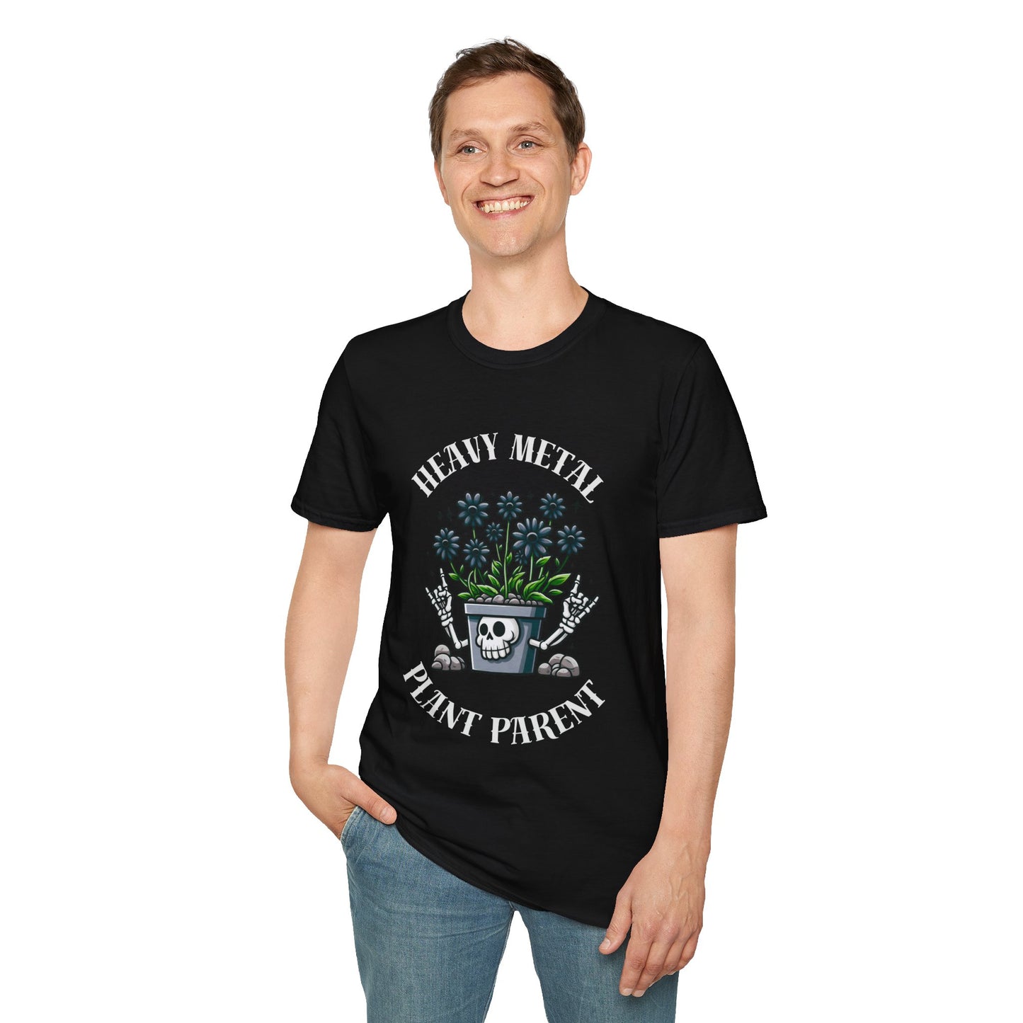 Heavy Metal Plant Parent Unisex Soft style T-Shirt