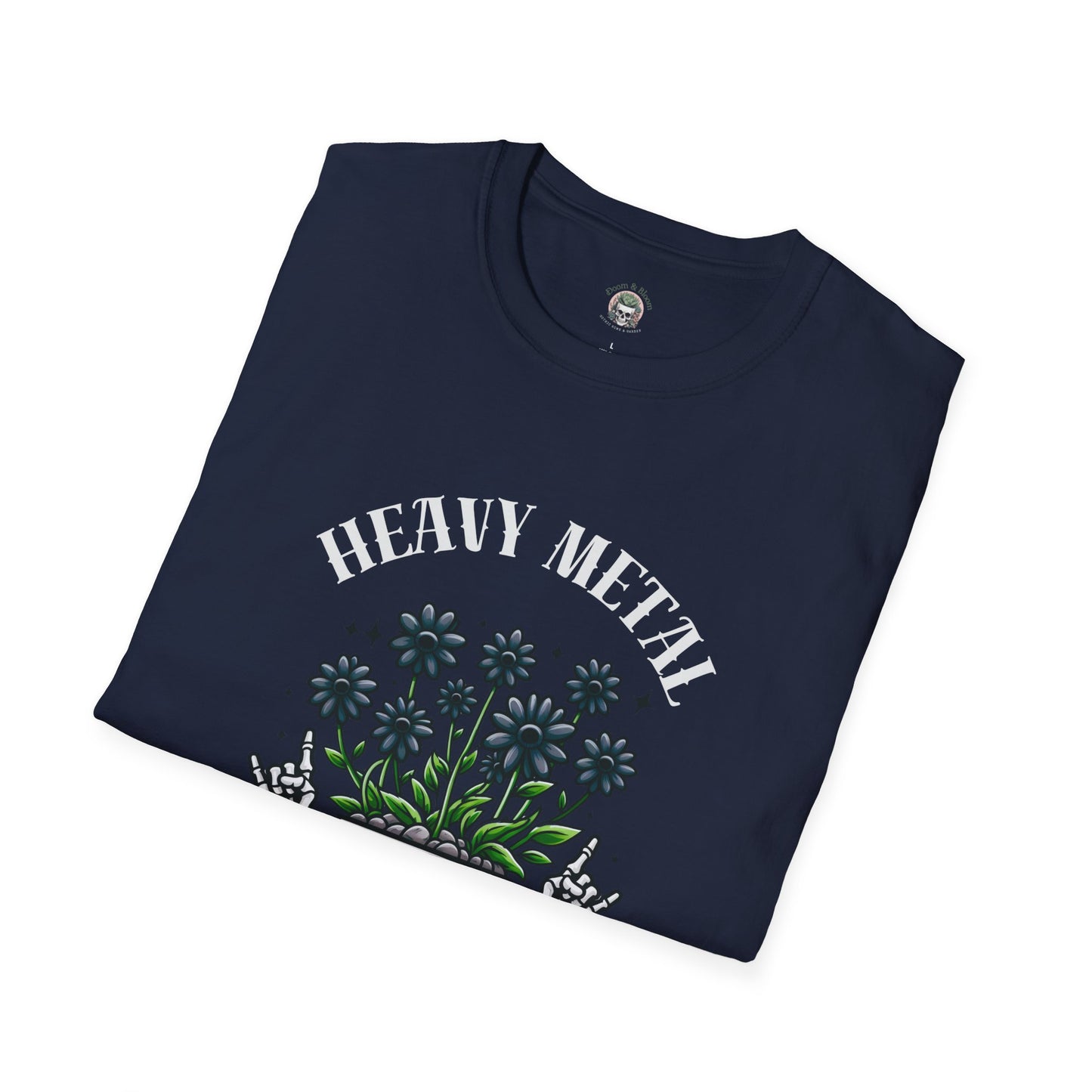 Heavy Metal Plant Mom Unisex Softstyle T-Shirt