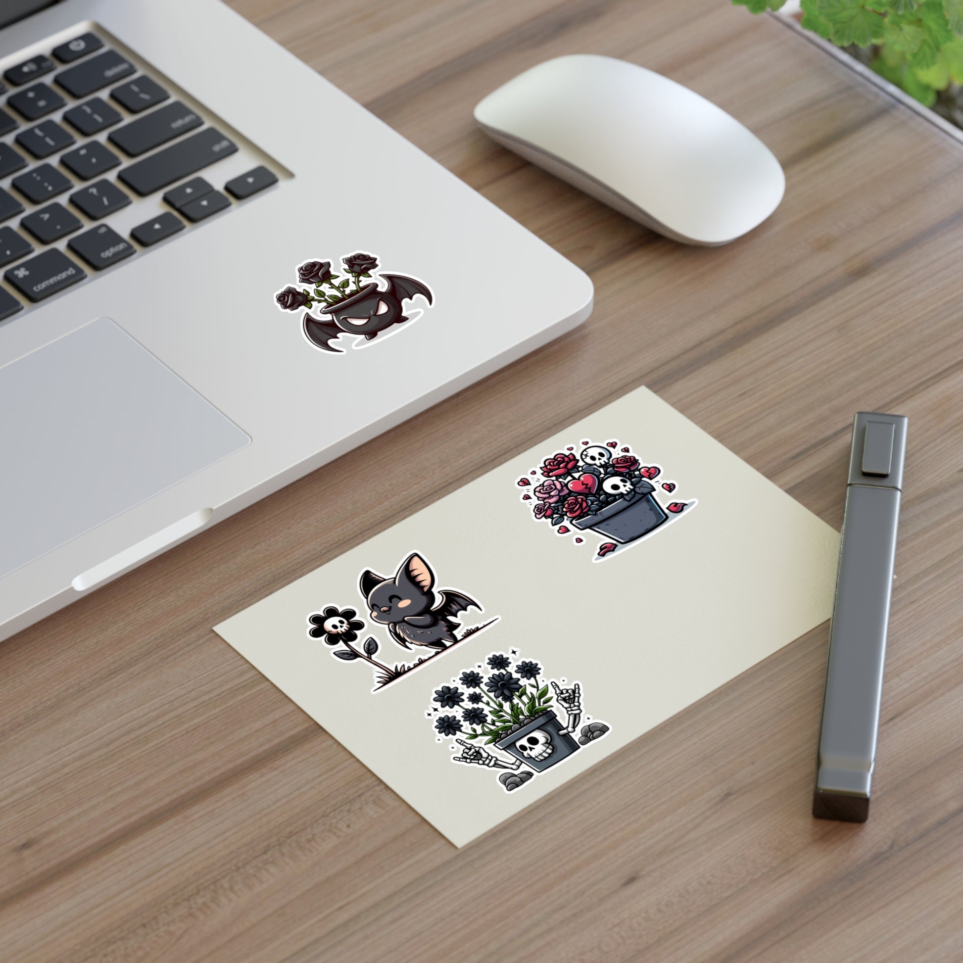 Goth Plants Collection Vinyl Sticker Sheet