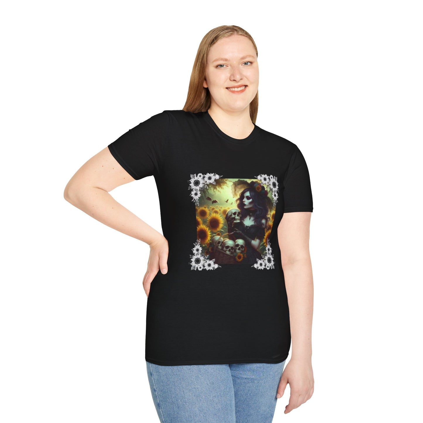 Goth Girl's Garden Unisex Soft style T-Shirt