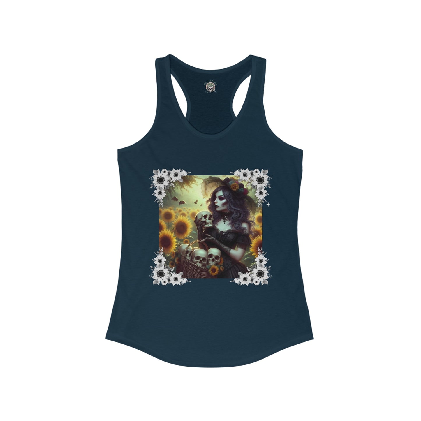 Goth Girl's Garden Women's Racerback Tank | Stylish & Comfortable