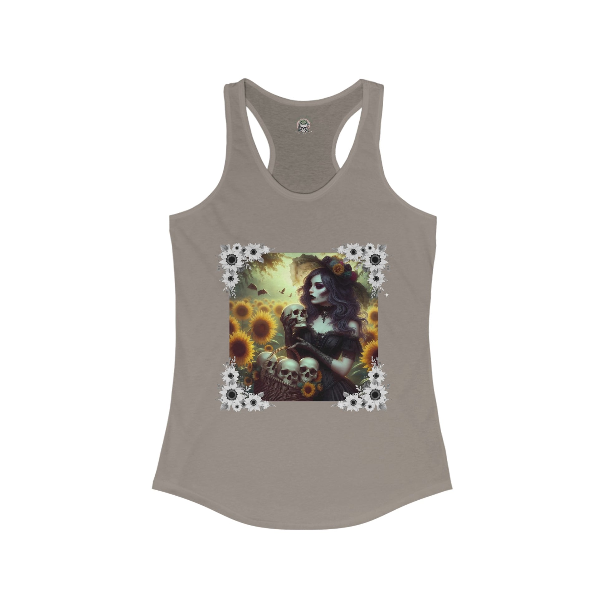 Goth Girl's Garden Women's Racerback Tank | Stylish & Comfortable