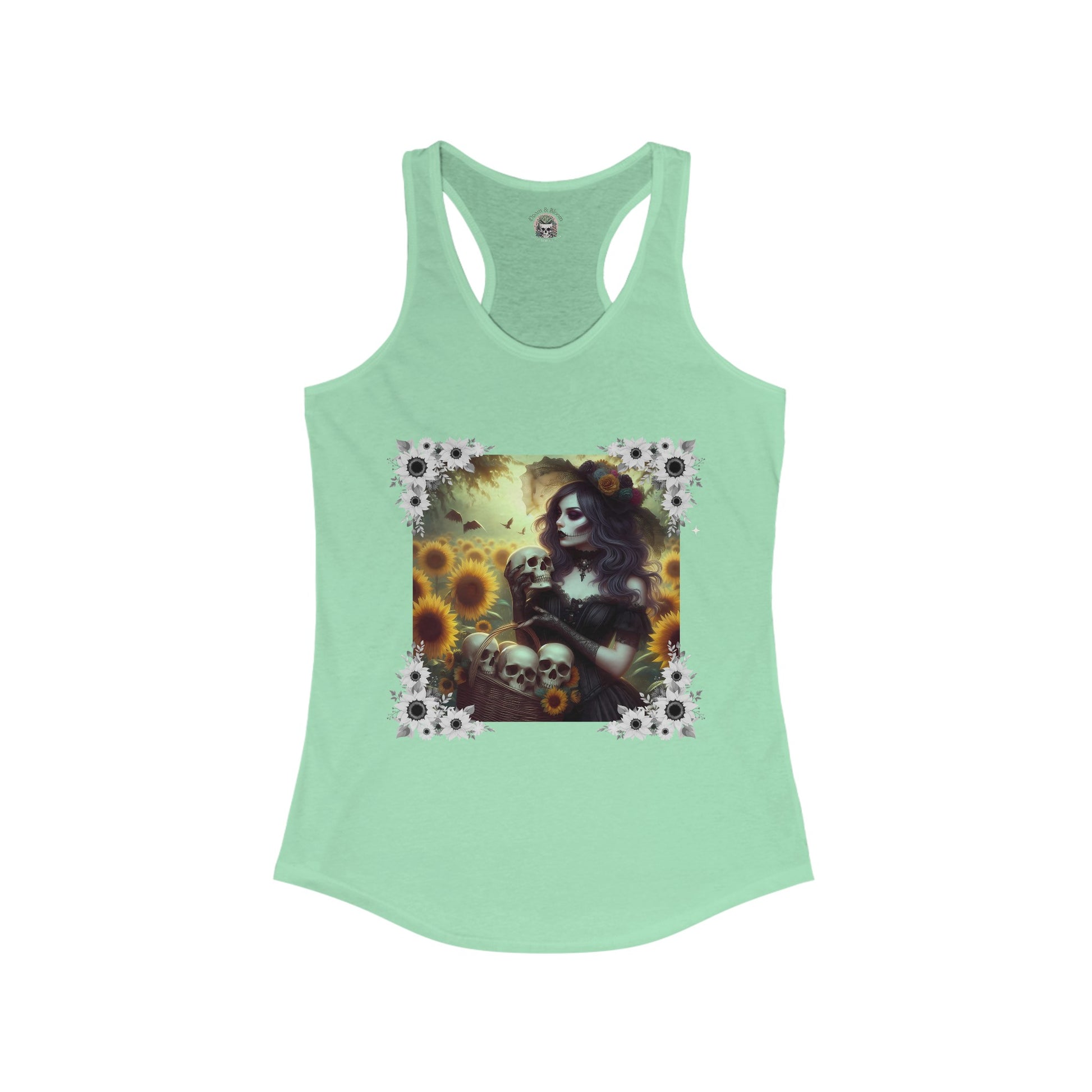 Goth Girl's Garden Women's Racerback Tank | Stylish & Comfortable