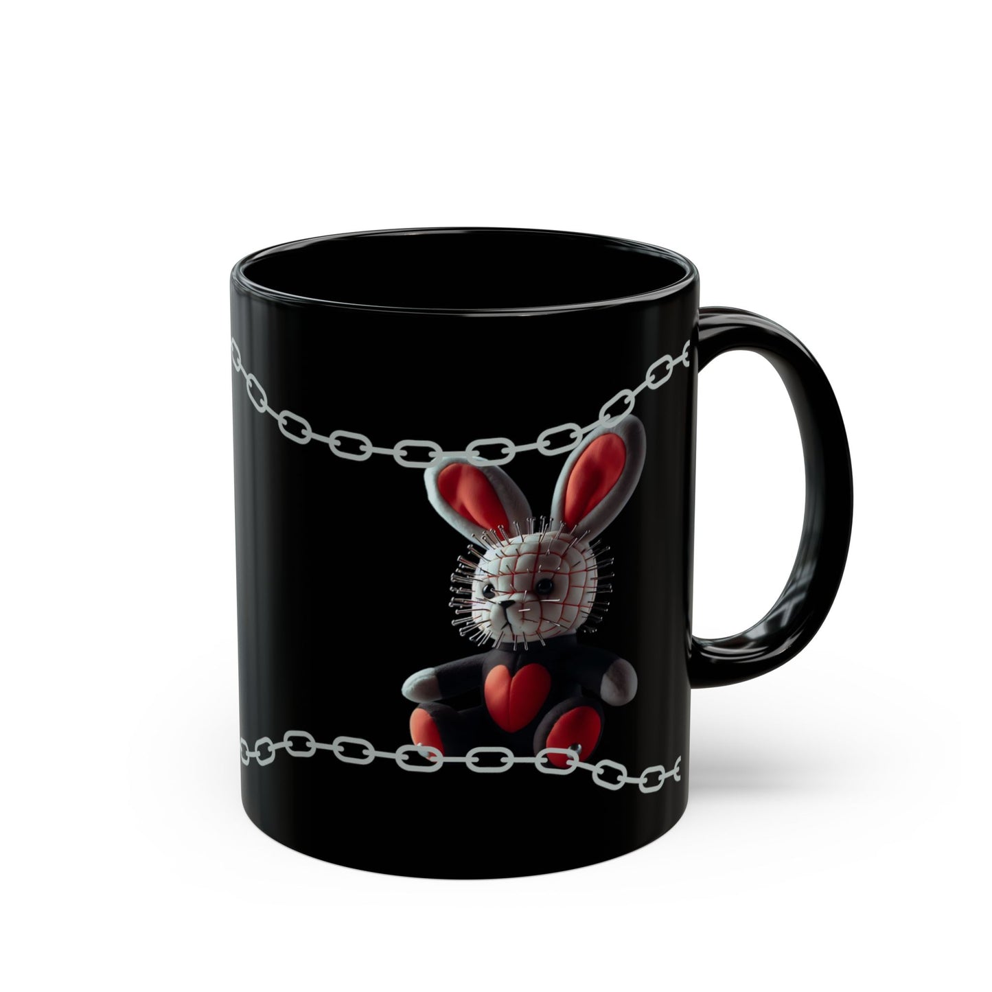 Pinhead Bunny Hellraiser-Inspired Coffee Mug