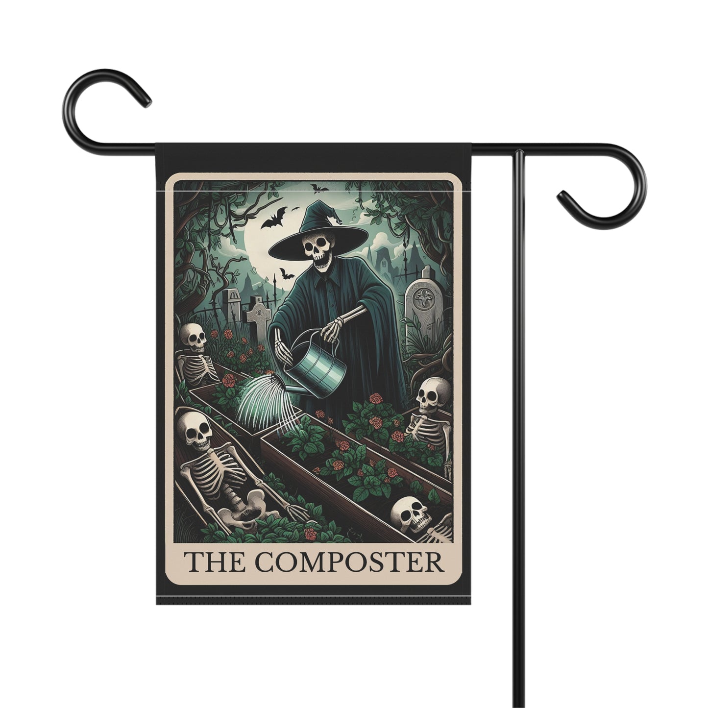 The Composter Garden & House Banner - Doom and Bloom