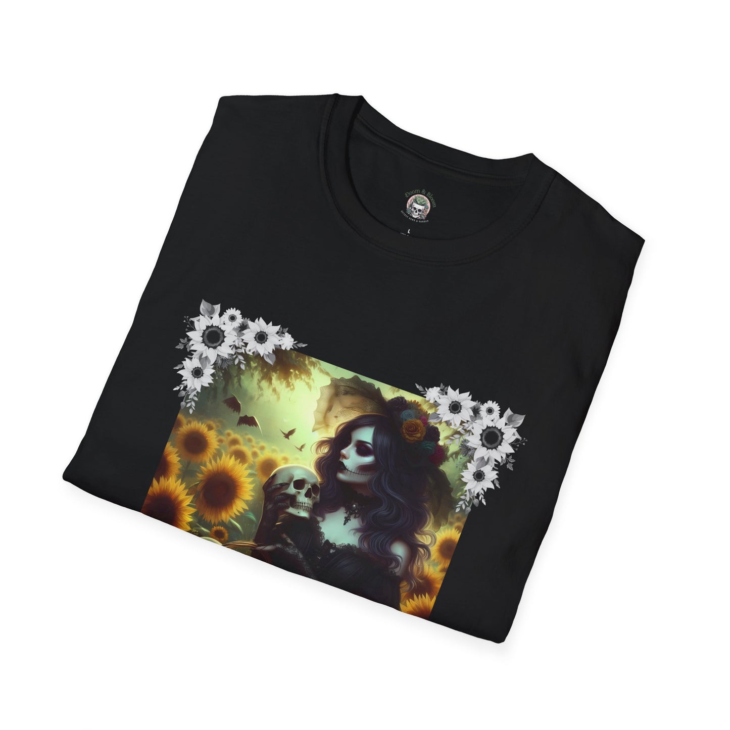 Goth Girl's Garden Unisex Soft style T-Shirt