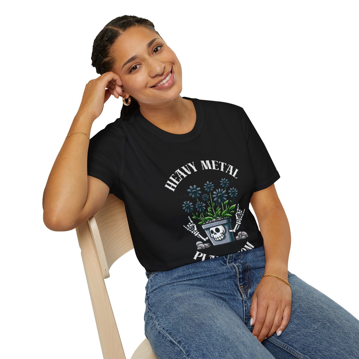 Heavy Metal Plant Mom Unisex Soft style T-Shirt