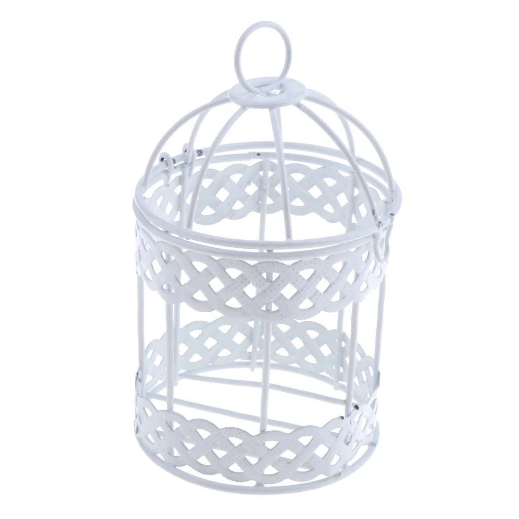 Stylish Metal Birdcage Planter - Unique Home and Garden Decor