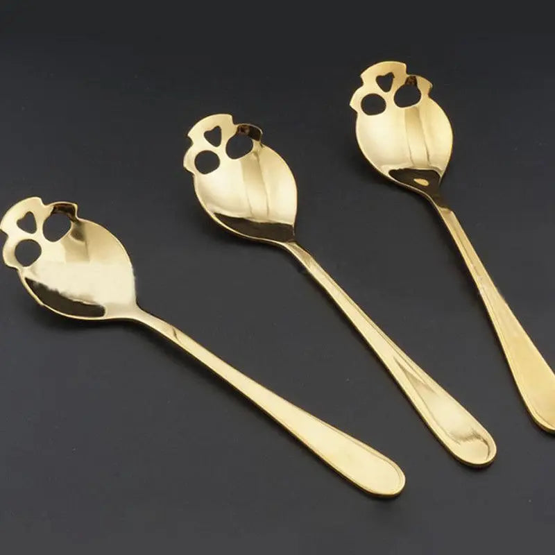 Stainless Steel Skull Spoon | Unique Gothic Utensil