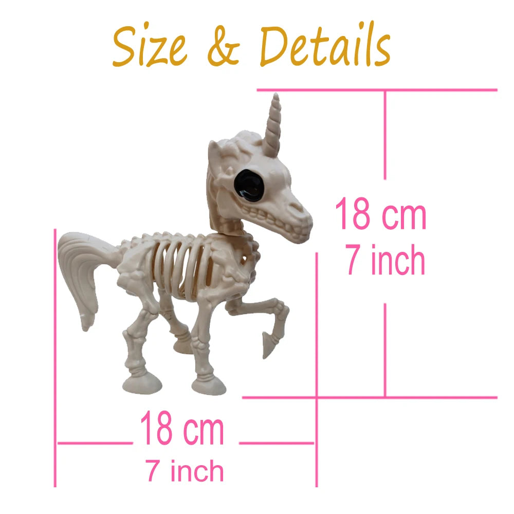 Adorable Unicorn Skeleton Decoration | Cute & Unique Home Decor 