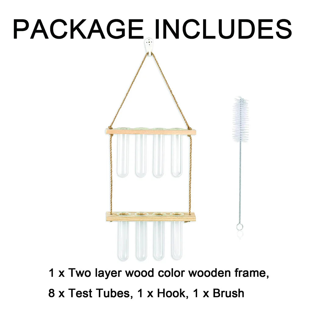 Double-Deck Test Tube Propagation Station | Functional Plant Display