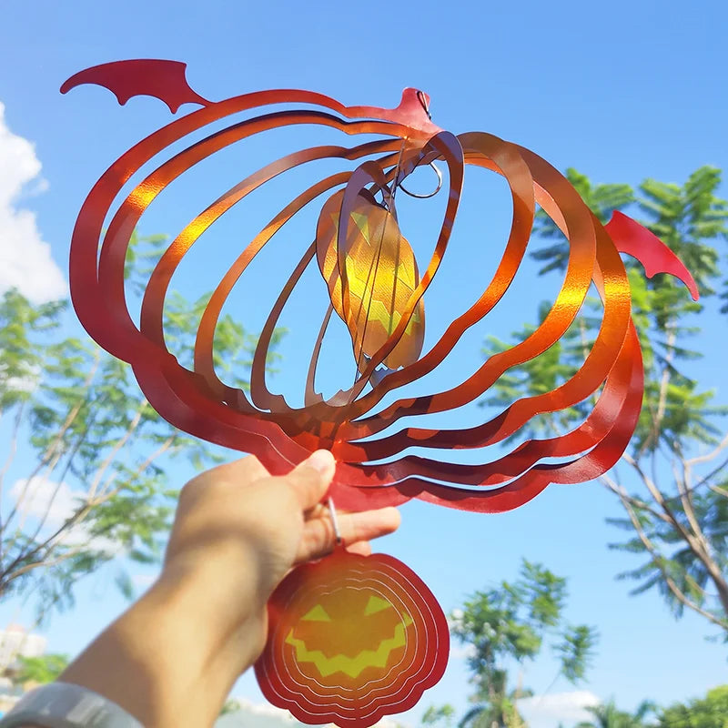 Pumpkin Wind Spinner For Home/Garden Decor