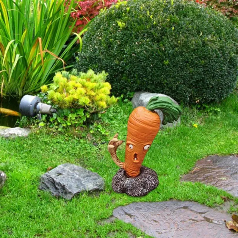 Spooky Veggies Mini Figurines | Unique Garden Ornaments