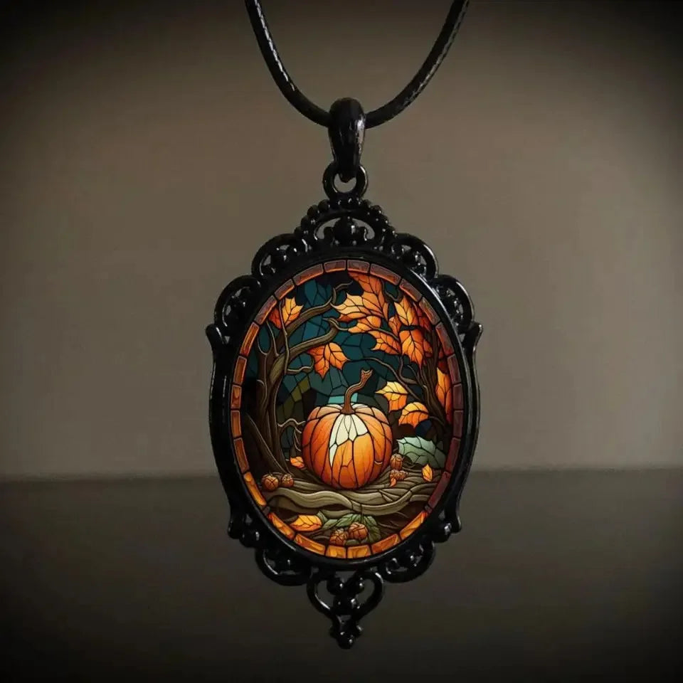 Gothic Stained Glass Necklace | 8 Unique Styles