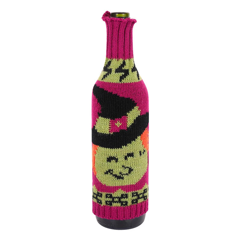 Spooky Knitted Bottle Bag – 7 Unique Styles