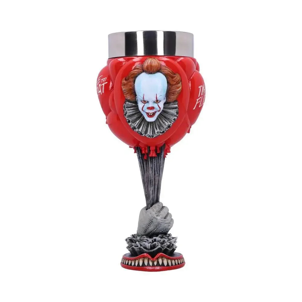 Creative Clown Stainless Steel Resin Goblet | Fun & Unique Drinkware