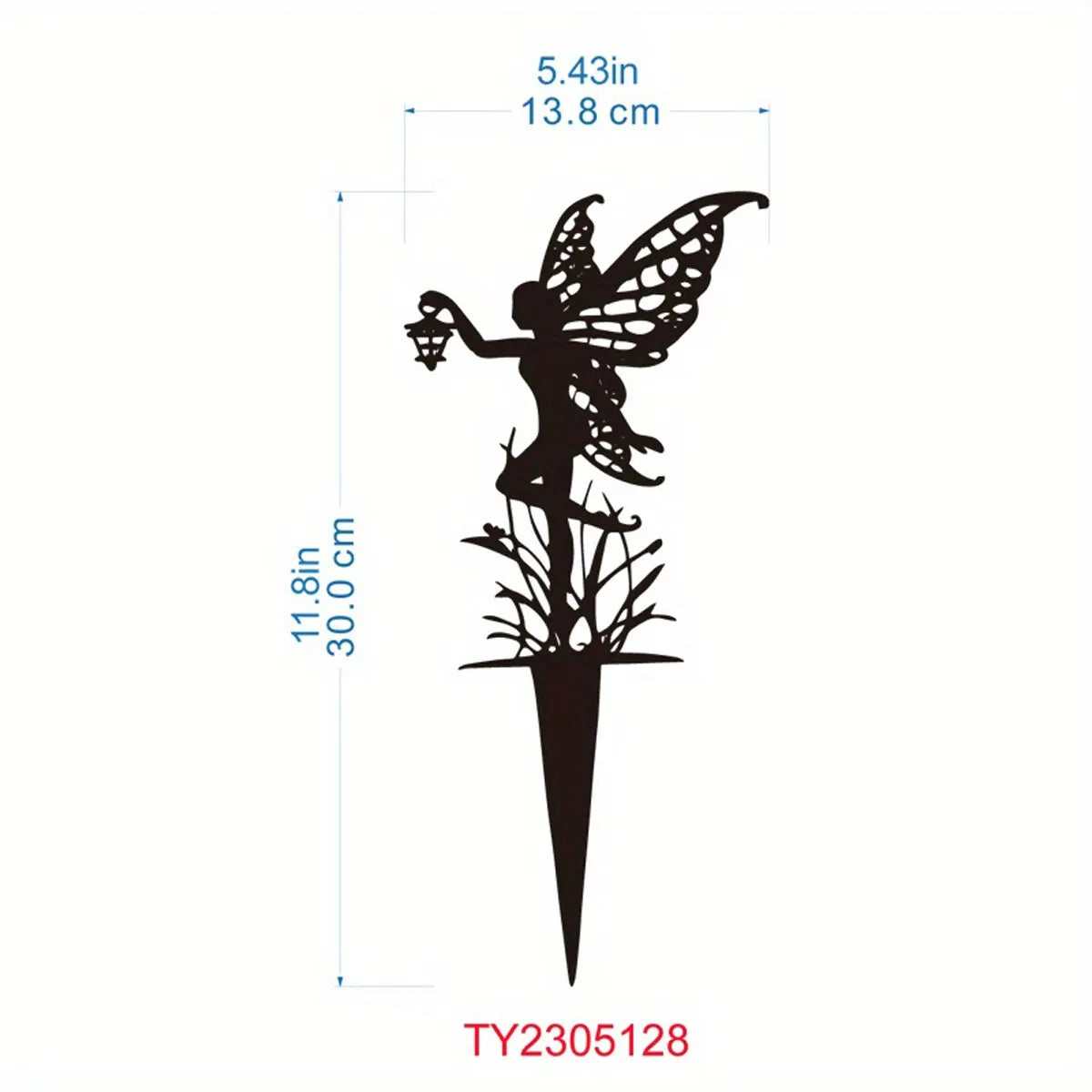 Magical Metal Fairy Outdoor Lawn Decor - Perfect for Your Garden