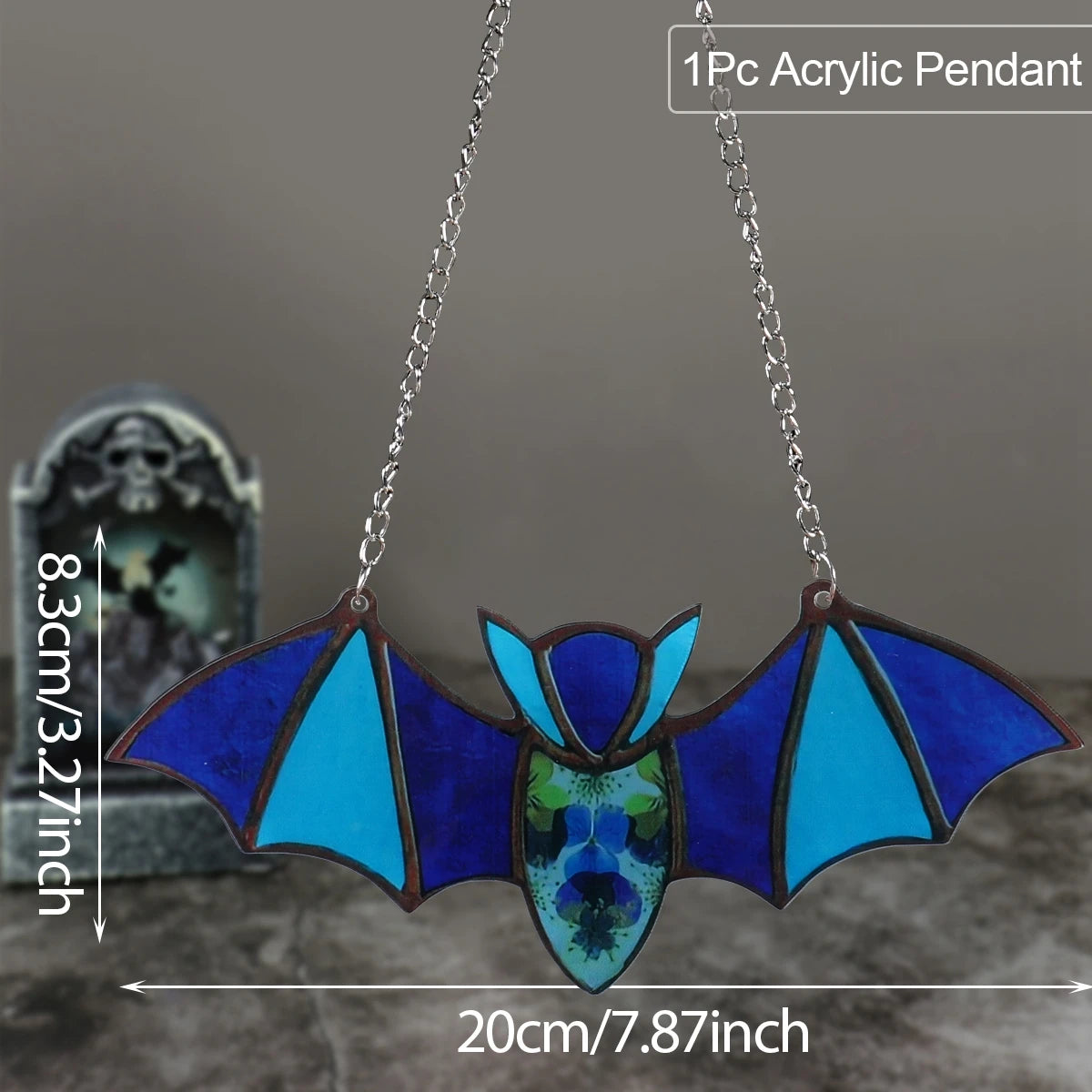 Bat Window Hanging Pendant | 4 Colors & Styles