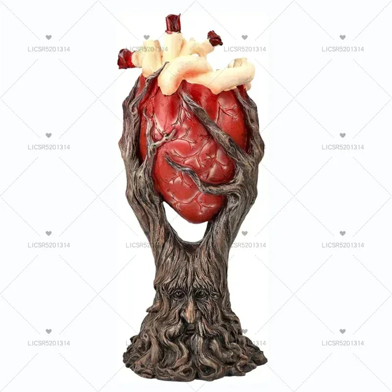 Tree + Heart Sculpture | Unique Romantic Decor