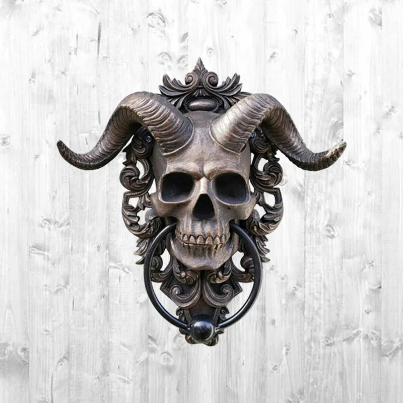 Devil Skull Door Knocker | Perfect for Unique Home Style