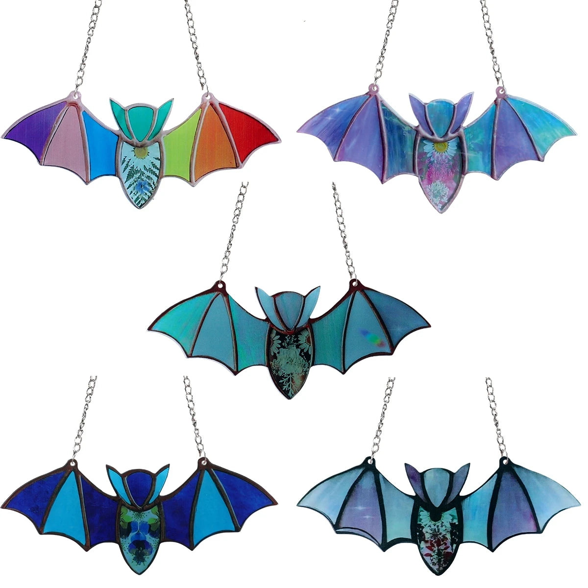 Bat Window Hanging Pendant | 4 Colors & Styles