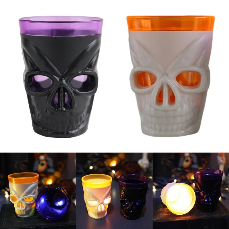 LED Skull Head Drinking Cup - Perfect for Parties