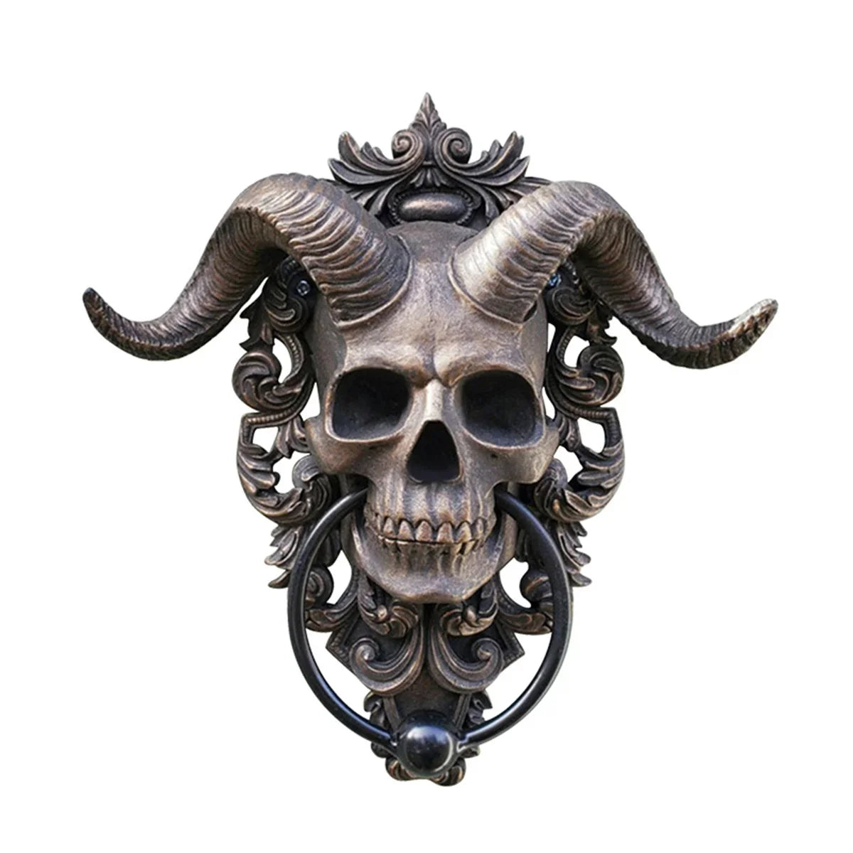 Devil Skull Door Knocker | Perfect for Unique Home Style