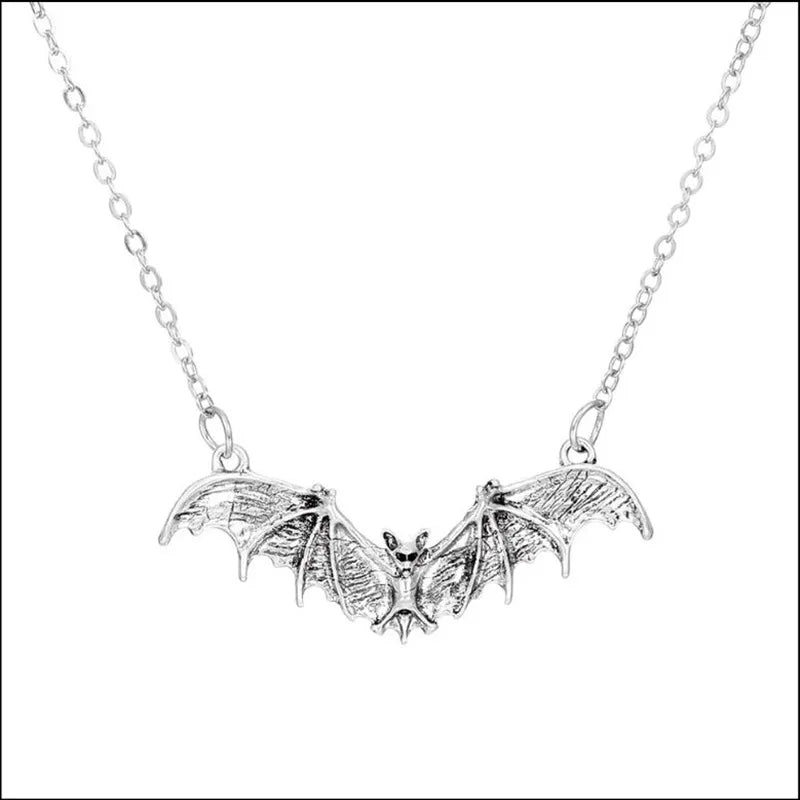 Punk Bat Gothic Necklace | Edgy Fashion Accessory