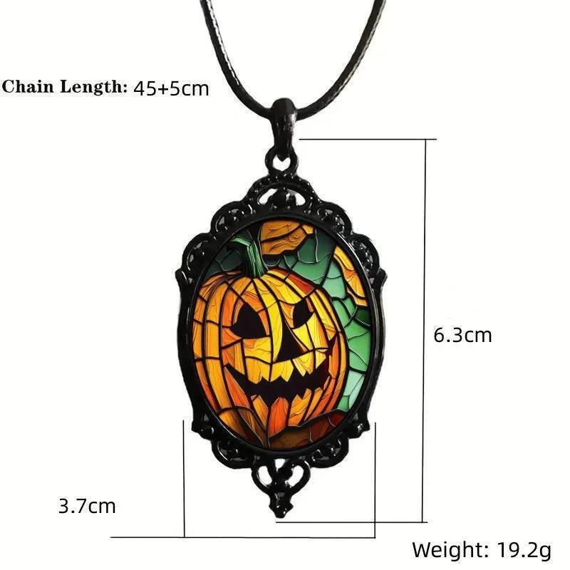 Gothic Stained Glass Necklace | 8 Unique Styles