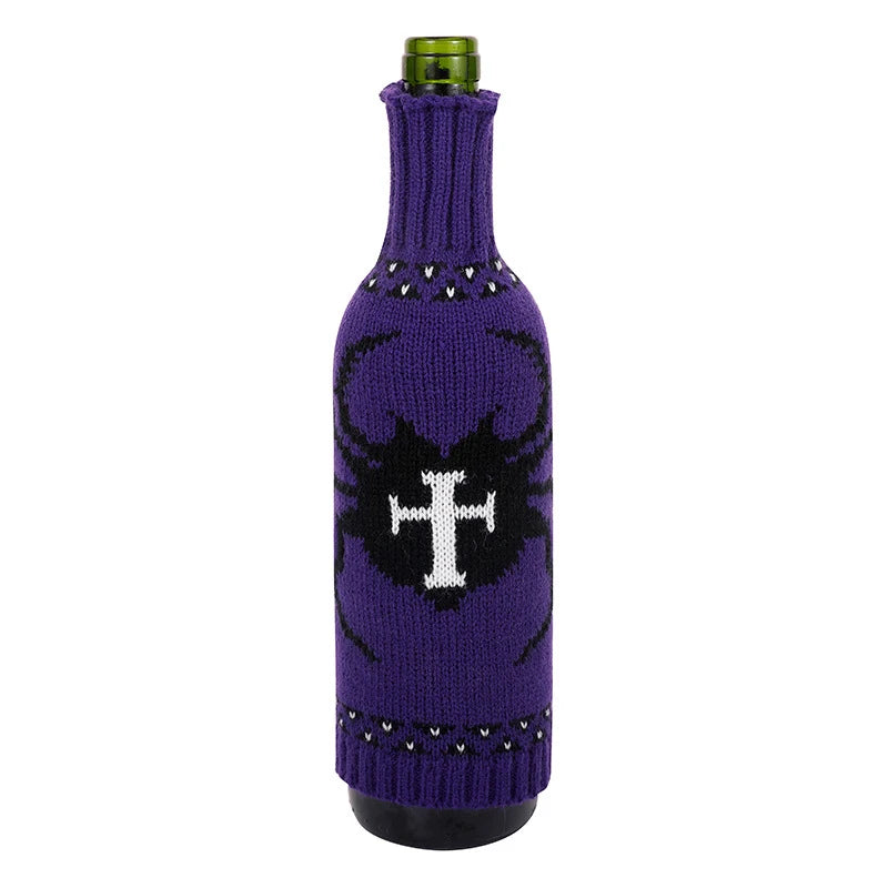 Spooky Knitted Bottle Bag – 7 Unique Styles