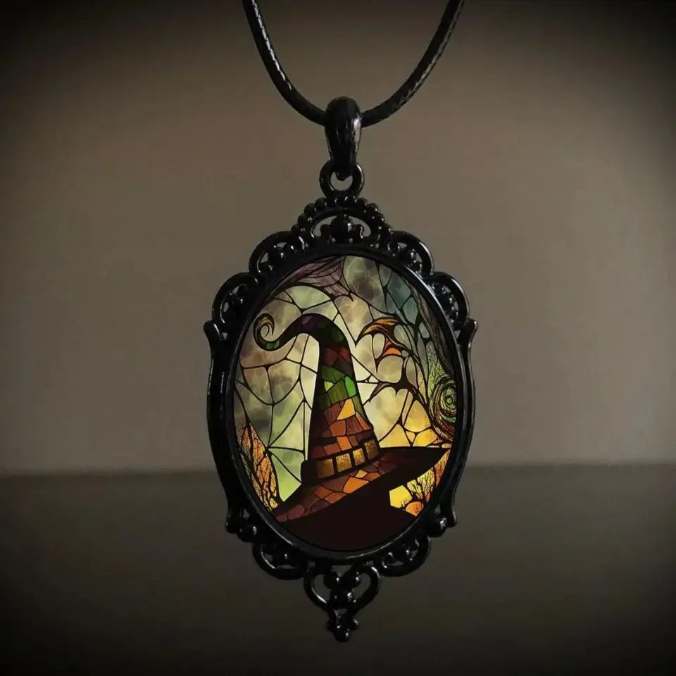 Gothic Stained Glass Necklace | 8 Unique Styles