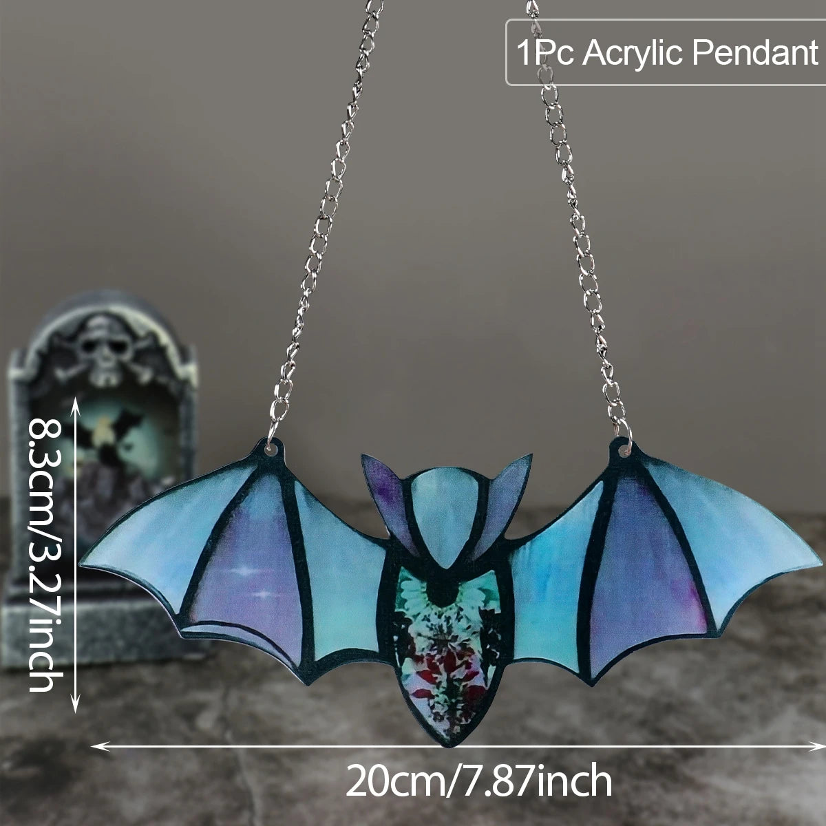 Bat Window Hanging Pendant | 4 Colors & Styles