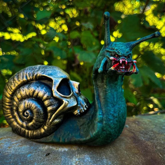 Predator Monster Snail Garden Sculptor - Doom and Bloom