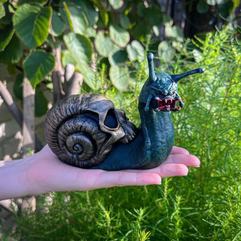 Predator Monster Snail Garden Sculptor - Doom and Bloom