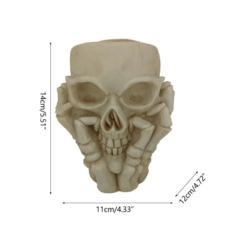 Monster Skull Planter - Add a Gothic Touch to Your Garden