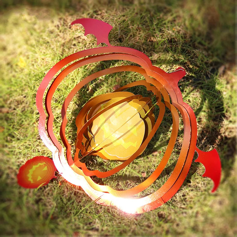 Pumpkin Wind Spinner For Home/Garden Decor