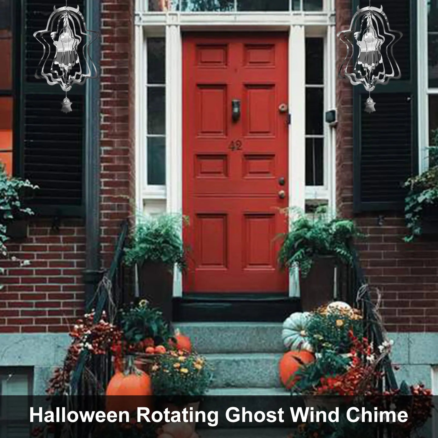 Ghost Wind Spinner for Horror Garden | Spooky Outdoor Decor