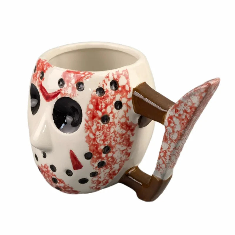 Bloody Horror Mask Cup | Spooky & Fun Drinkware