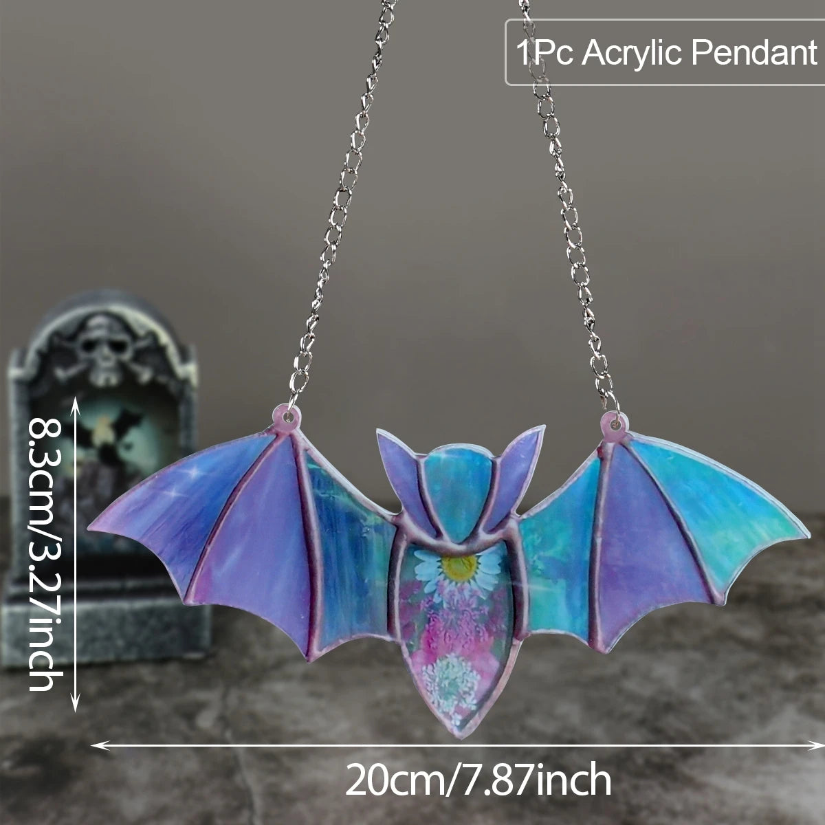 Bat Window Hanging Pendant | 4 Colors & Styles