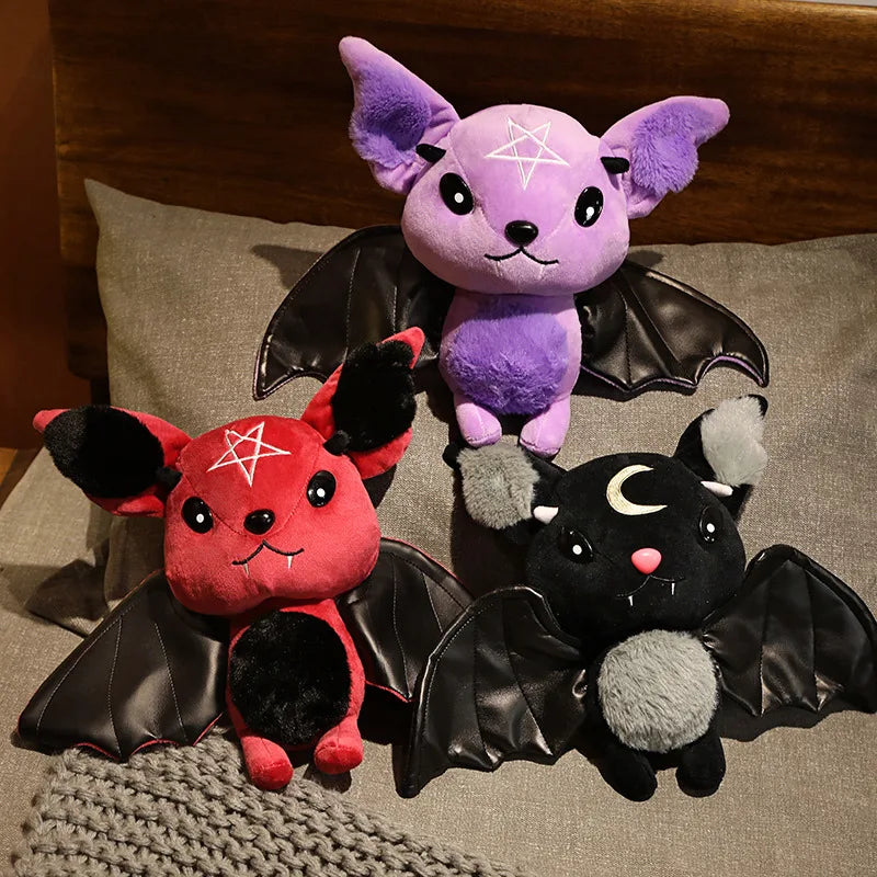 30cm Halloween Plushy Demon Bat in Four Colors