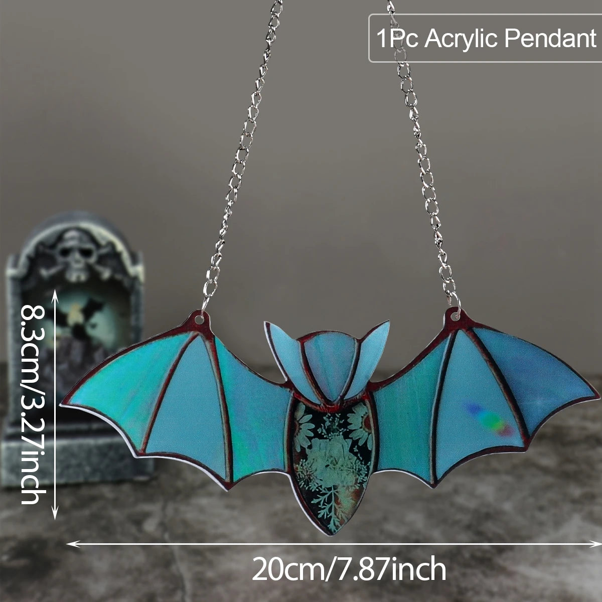 Bat Window Hanging Pendant | 4 Colors & Styles