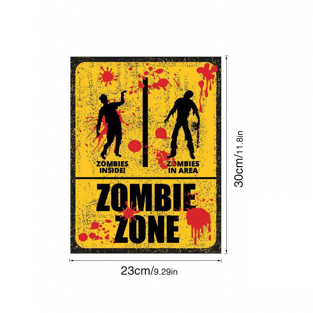 Horror Bloody Sticker For Bathroom Adhesive Party Decoration