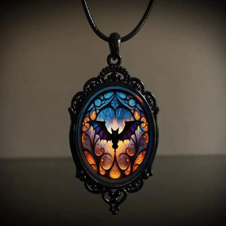 Gothic Stained Glass Necklace | 8 Unique Styles