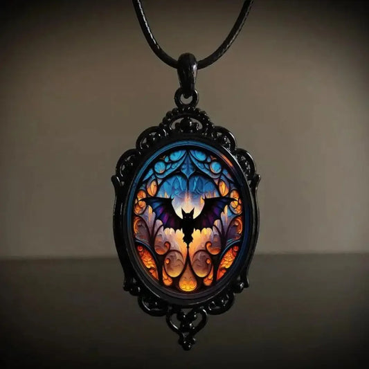 Gothic Stained Glass Necklace | 8 Unique Styles