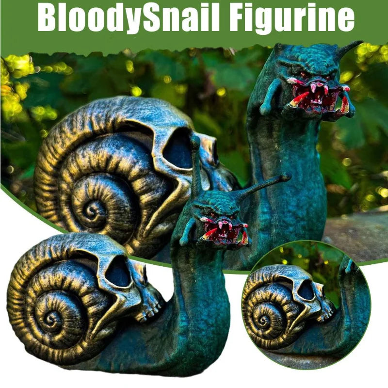 Predator Monster Snail Garden Sculptor - Doom and Bloom