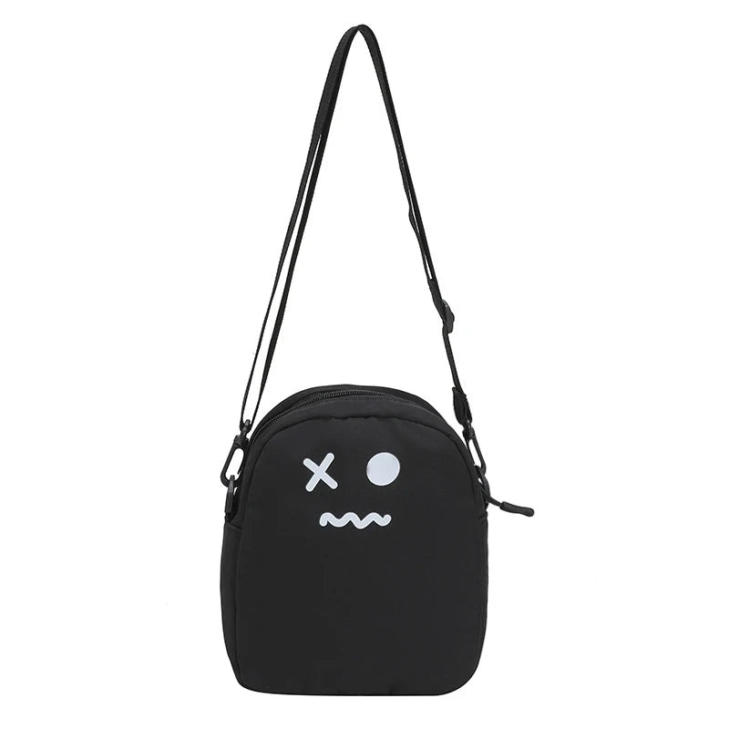 Cute Ghost Canvas Bag | 2 Colors & 3 Expressions