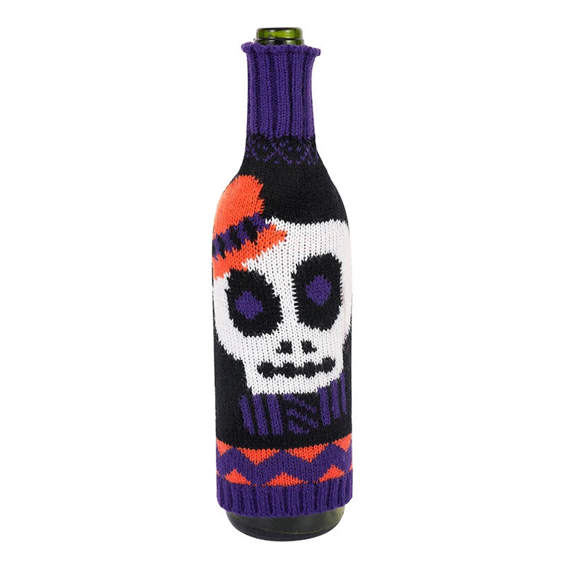 Spooky Knitted Bottle Bag – 7 Unique Styles