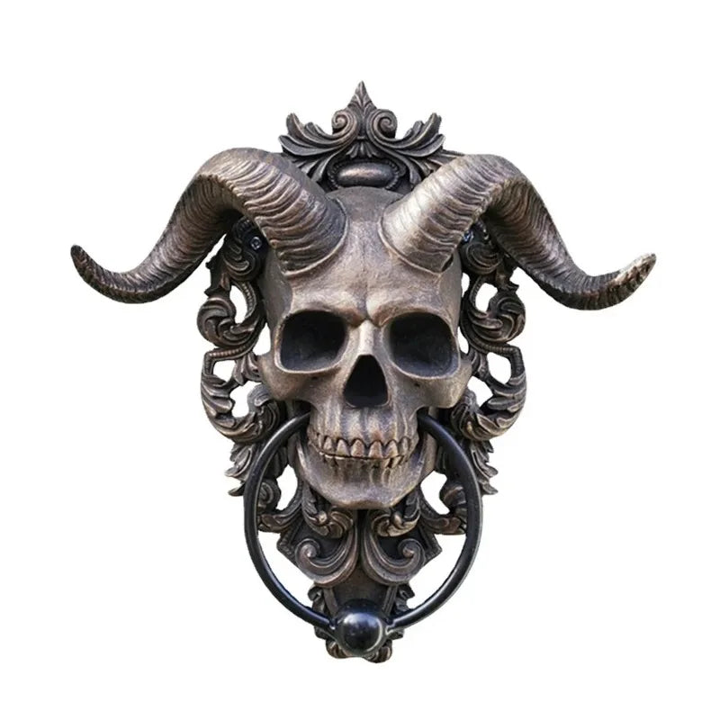 Devil Skull Door Knocker | Perfect for Unique Home Style